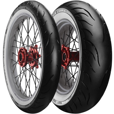AVON padanga 120/70-21 COBRA CHROME WSW 68V TL REINF priekinė baltas kraštas DOT 38/2022 (2120094)