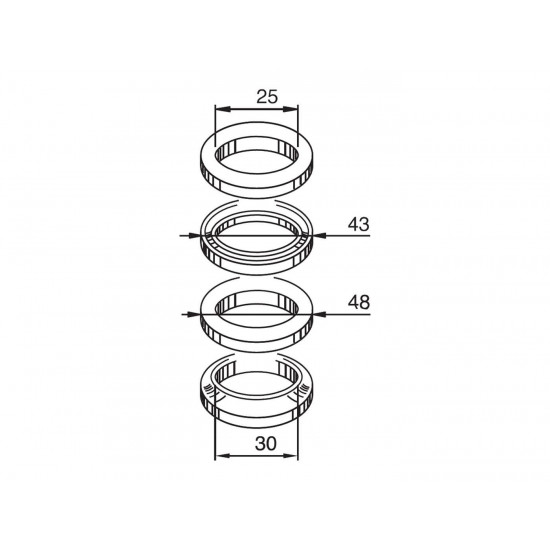 Yamaha Aerox, BWS, Neos, Slider (from 2000) steering bearings