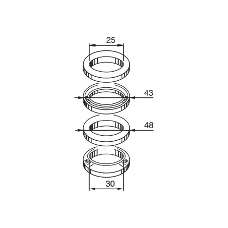 Yamaha Aerox, BWS, Neos, Slider (from 2000) steering bearings