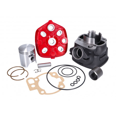 MVT Iron Max 75cc Minarelli AM6 cylinder assembly