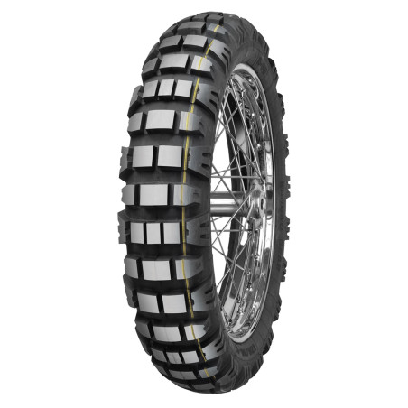 MITAS padanga 150/70-18 E-09 70R TL DAKAR (geltona juosta) DOT 15-39/2022 (24172)