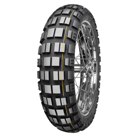MITAS padanga 140/80B17 E-10 69T TL DAKAR (geltona juosta) DOT 48/2022 (24424)