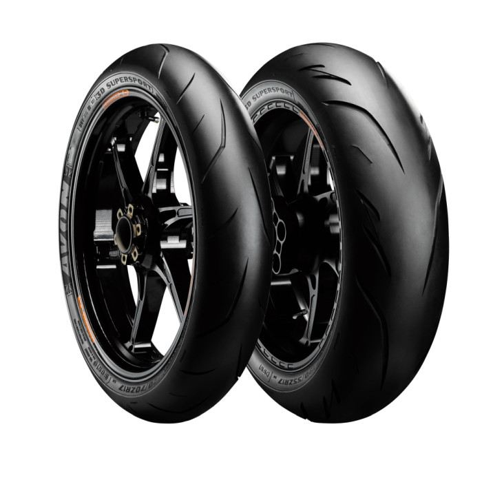 AVON tire 120/70ZR17 (58W) 3D SUPERSPORT DOT front 07/2022 (2430011)