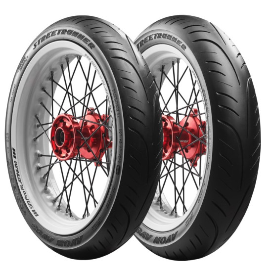 AVON tire 2.50-17 STREETRUNNER AV83 43S TL front/ DOT 09/2016 (8180016)