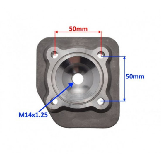 Minarelli Horizontal AC (air-cooled) 70cc cylinder head