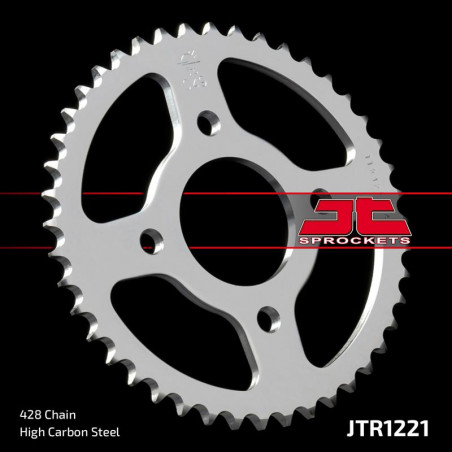 Honda CBR 125 (as of 2011) rear drive star with 44 teeth