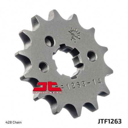 Yamaha XT 125 (until 2008) front drive sprocket
