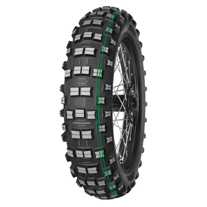 MITAS tire 140/80-18 TERRA FORCE-EH 70M TT SUPER SOFT (double green stripe) DOT 2022 (DOT:DVDD/TTDD) (26285)
