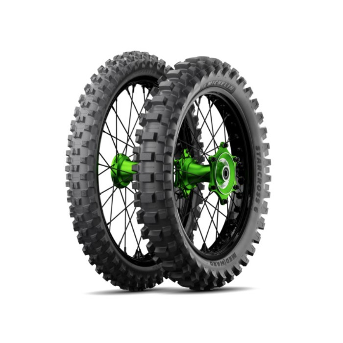 MICHELIN padanga 120/80-19 STARCROSS 6 MEDIUM HARD 63M NHS TT M/C DOT 08-25/2022