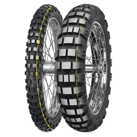 MITAS padanga 90/90-21 E-09 54R TL DAKAR (geltona juosta) 26-38/2022 (24644)