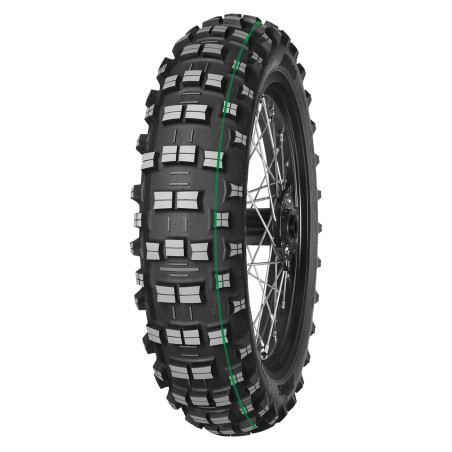 MITAS tire 140/80-18 TERRA FORCE-EF 70M TT SUPER LIGHT FIM (green stripe) DOT 28/2022 (26284)