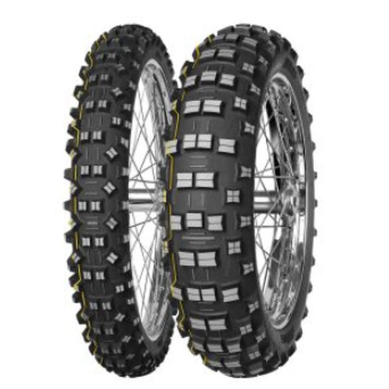 MITAS tire 120/90-18 TERRA FORCE-EF 65R TT SUPER (yellow stripe) DOT 34-36/2022 (26405)