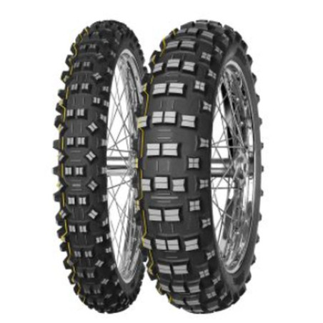 MITAS tire 120/90-18 TERRA FORCE-EF 65R TT SUPER (yellow stripe) DOT 34-36/2022 (26405)