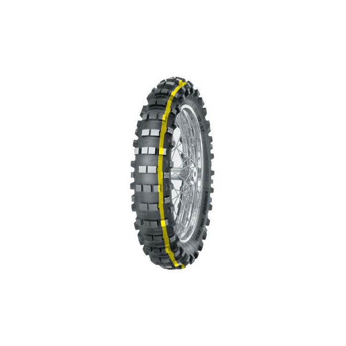MITAS tire 110/80-18 EF-07 58M TT ENDURO FIM (yellow stripe) DOT 24/2022 (26408)