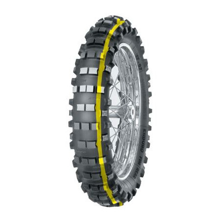 MITAS padanga 110/80-18 EF-07 58M TT ENDURO FIM (geltona juosta) DOT 24/2022 (26408)
