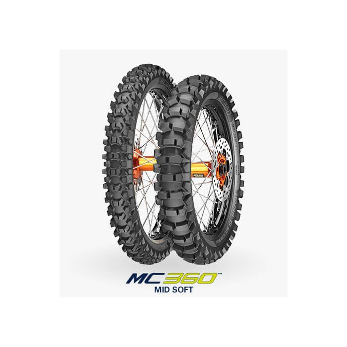 METZELER padanga 100/90-19 MC360 MID SOFT (R) NHS 57M TT DOT 37/2022