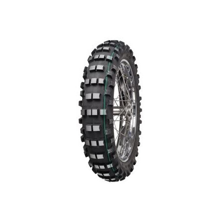 MITAS padanga 130/90-18 EF-07 69R TT SUPER LIGHT ENDURO FIM (žalia juosta) DOT 09/2022 (26278)