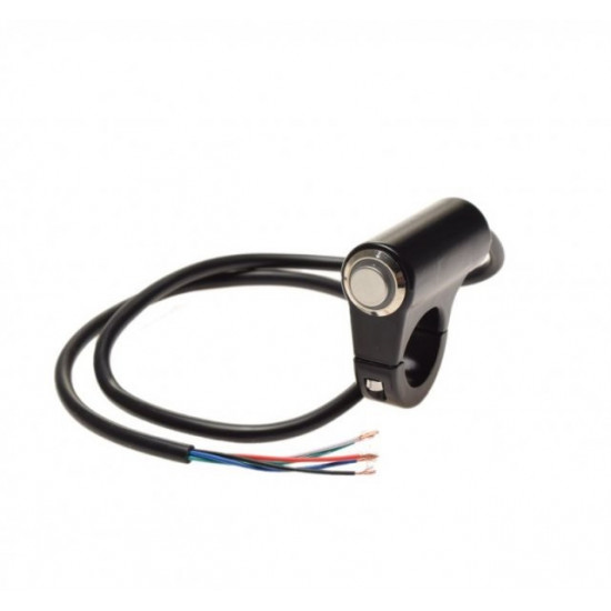Universal switch for 22mm handlebar, with lighting
