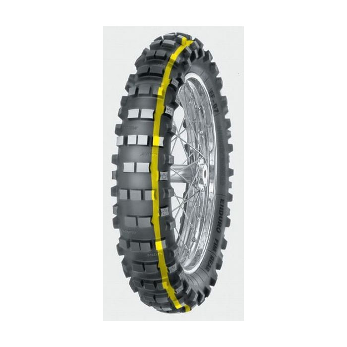 MITAS tire 120/90-18 C-10 65M TT COUNTRY CROSS (yellow stripe) DOT 2022 (DOT:JXDD/XVDD/XDDD/DODD) (26338)