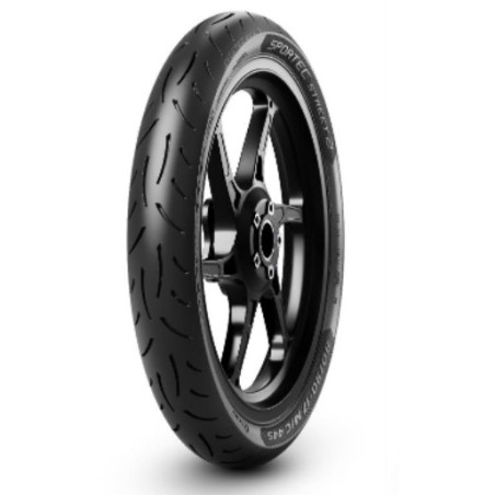 METZELER tire 90/80-17 SPORTEC STREET 2 46S TL M/C front/ DOT 42/2021