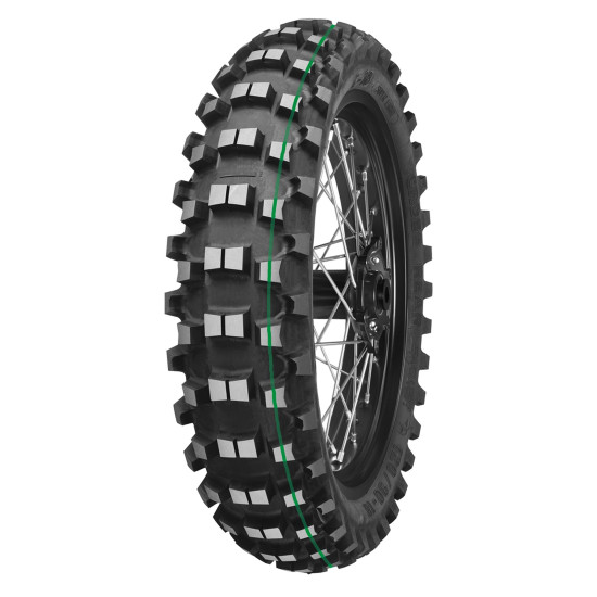 MITAS padanga 100/90-19 C-18 57M TT SUPER LIGHT EXTREME (žalia juosta) DOT 14/2022 (26641)