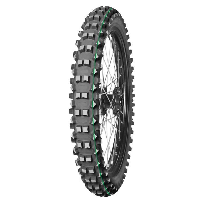 MITAS tire 90/100-21 TERRA FORCE MX-MH 57M TT SUPER LIGHT (green stripe) 01-40/2022 (26660)