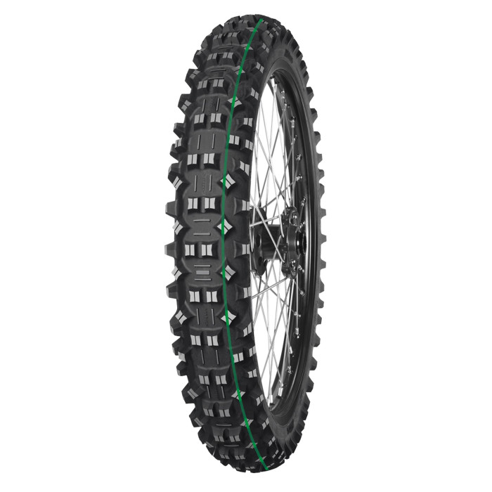 MITAS tire 90/90-21 TERRA FORCE-EF 57R TT SUPER LIGHT FIM (green stripe) 49/2022 (26748)