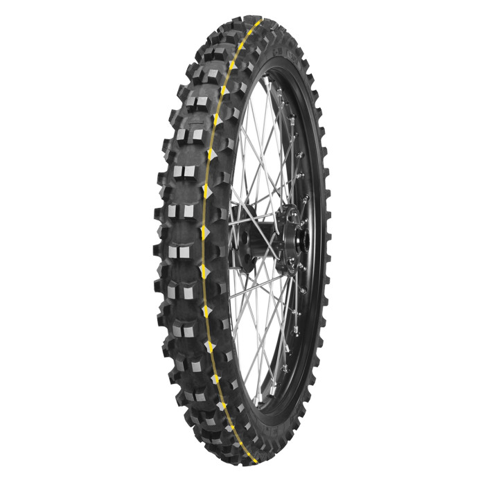 MITAS tire 90/100-21 C-19 57R TT SUPER (yellow stripe) 17-40/2022 (26104)