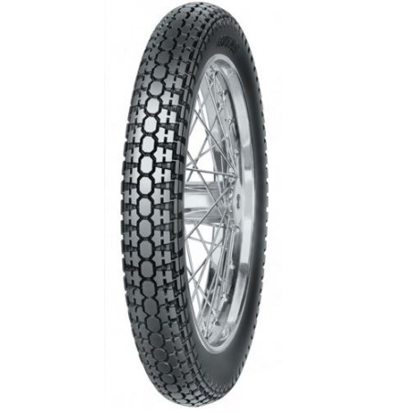 MITAS padanga 4.00-19 H-02 71P TT (OLDTIMER-CLASSIC) 3-sluoksniuota DO 150 KM/H priekinė/  DOT 17-24/2022 (23311)