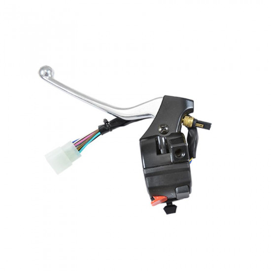 Universal left-hand switches with brake/clutch handle
