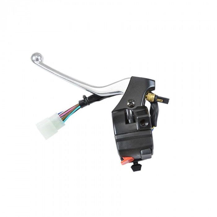 Universal left-hand switches with brake/clutch handle