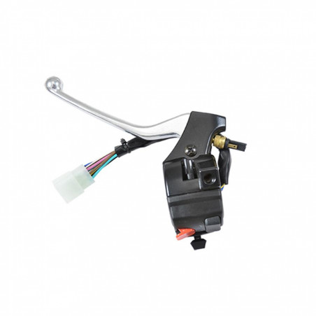 Universal left-hand switches with brake/clutch handle