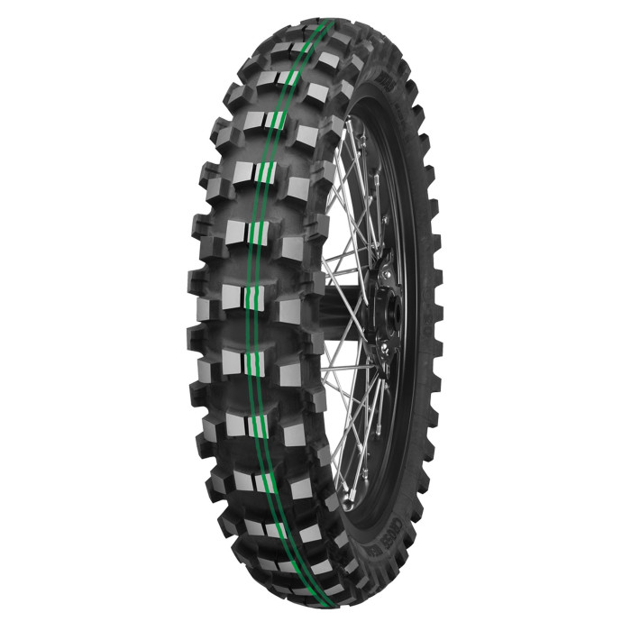 MITAS tire 90/100-12 C-20 STONE KING 46M TT SUPER SOFT EXTREME (double green stripe) DOT 2022 (DOT:JODD/JMDD) (26074)