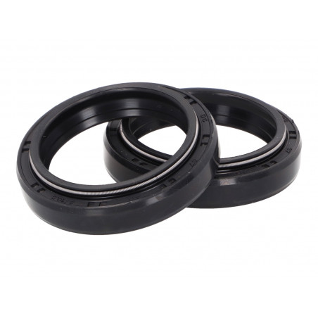 Derbi Senda oils for front shock absorbers (37x49,1x8/10,5 mm) are also included
