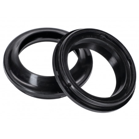 Derbi Senda dust collectors for the front shock absorbers (37x49.5x4.7x14)