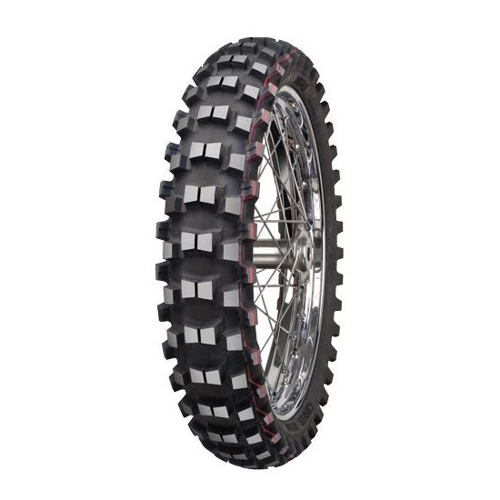 MITAS tire 80/100-12 TERRA FORCE MX-MH MEDIUM/HARD 50M TT (red stripe) DOT 2022 (DOT:TTDD) (26001)