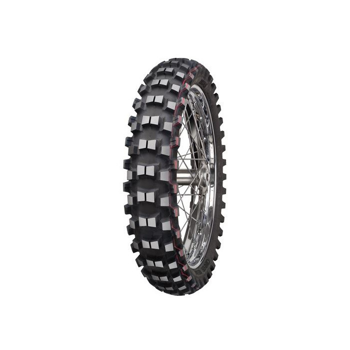 MITAS tire 80/100-12 TERRA FORCE MX-MH MEDIUM/HARD 50M TT (red stripe) DOT 2022 (DOT:TTDD) (26001)