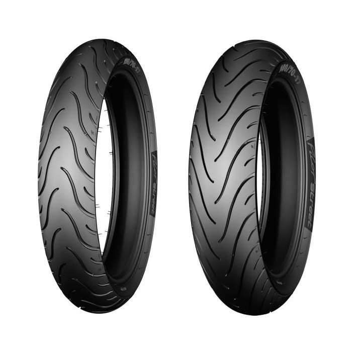MICHELIN padanga 80/90-17 PILOT STREET 50S TL/TT REINF priekinė/ DOT 15/2021