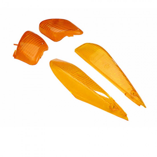 Yamaha BW's Rocket/ NG turn signal glass set (yellow)