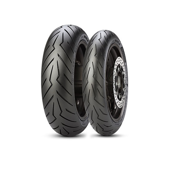 PIRELLI tire 120/70-12 DIABLO ROSSO SCOOTER 58P TL REINF M/C front/ DOT 07/2018