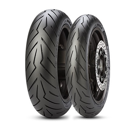 PIRELLI tire 120/70-12 DIABLO ROSSO SCOOTER 58P TL REINF M/C front/ DOT 07/2018