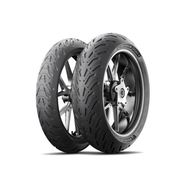 MICHELIN padangų komplektas (CAI009349/21) 120/60ZR17 PILOT ROAD 6 (55W) TL M/C 31-51/2021 + (CAI834270/21) 160/60ZR17 PILOT ROA