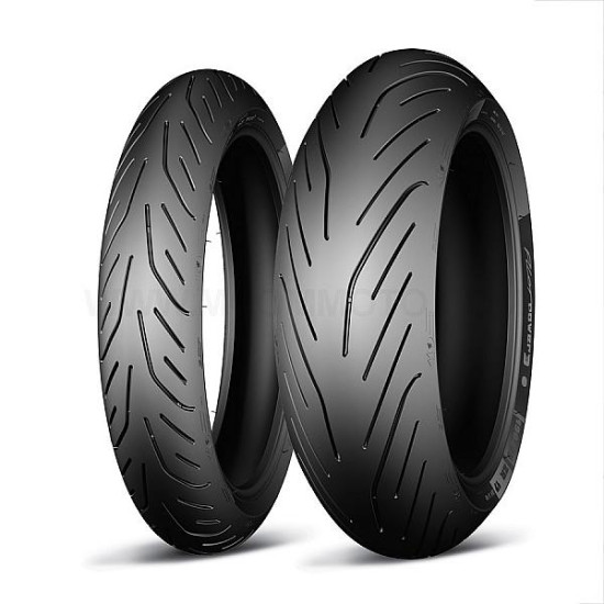 MICHELIN tire set (CAI421457/22) 120/70ZR17 PILOT POWER 3 (58W) TL M/C front 04-05/2022 + (CAI011906/22) 160/60ZR17