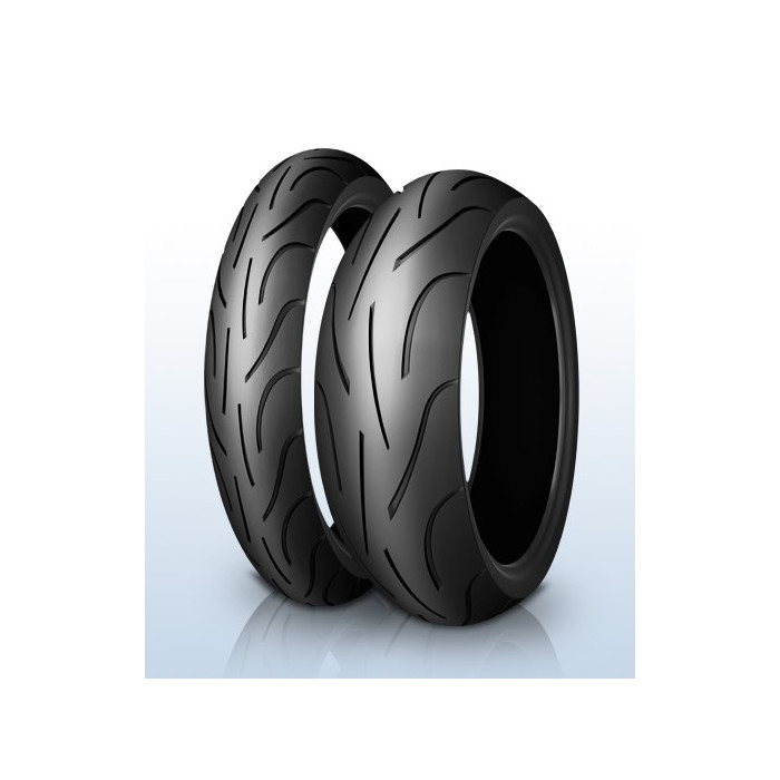 MICHELIN padangų komplektas (CAI461948/22) 120/70ZR17 PILOT POWER 2CT (58W) TL M/C 11-22/2022 + (CAI549705/21) 190/55ZR17 PILOT