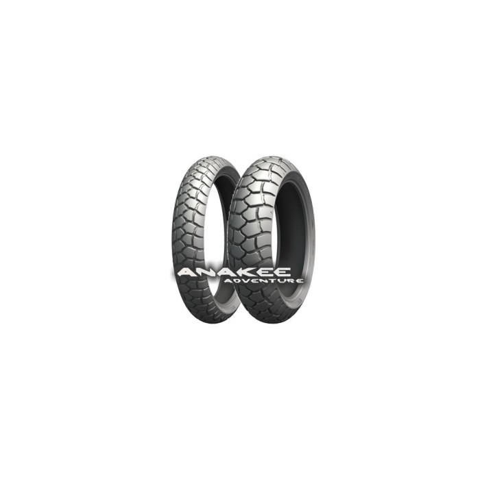 MICHELIN tire set (CAI580026/22) 110/80R19 ANAKEE ADVENTURE 59V TL/TT M/C DOT 06-10/2022 + (CAI429465/22) 150/70R17 AN