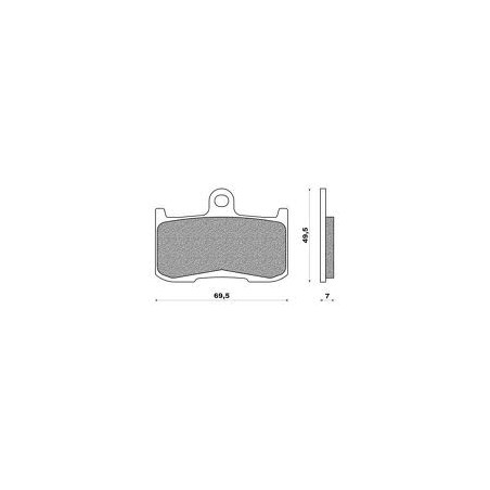 BRENTA brake pads KH347 CERAMIC (FT 5120)