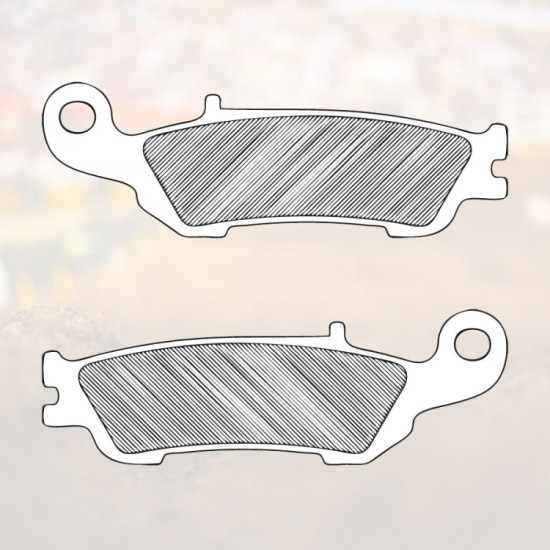 RENTHAL brake pads KH450 OFF ROAD YAMAHA YZ / YZF front SINTER METAL (Metalic sinter)