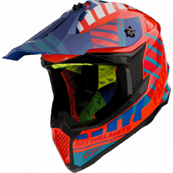 MT FALCON ENERGY B14 GLOSS FLUOR ORANGE helmet