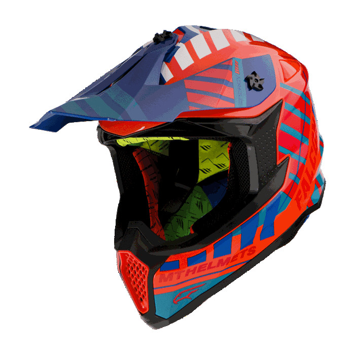 MT FALCON ENERGY B14 GLOSS FLUOR ORANGE helmet