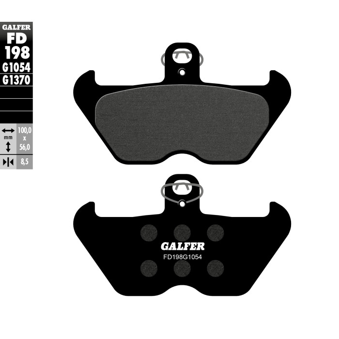 GALFER brake pads KH407 / KH246 BMW front